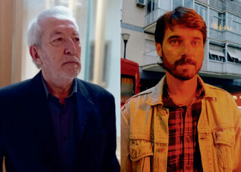 Eliseo de Pablos y André Marques, director de ‘El Borracho’.