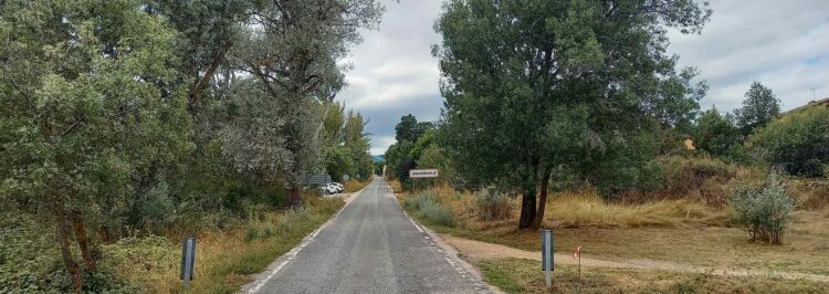 Carretera a Sigueruelo.