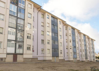 Edificios de viviendas en el barrio de La Albuera. / KAMARERO