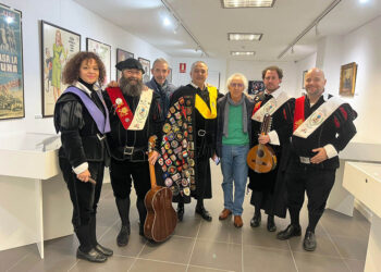 Inauguración de la exposición 'Valores en la Tuna' en el Campus 'María Zambrano'. / TUNA DE MAGISTERIO