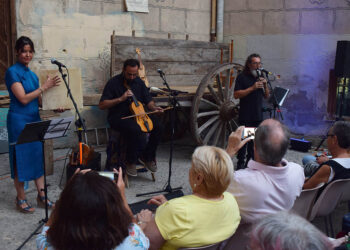 El Ciclo ‘Música de Folklore en los Corralillos’, en una pasada edición. / ROCÍO PARDOS