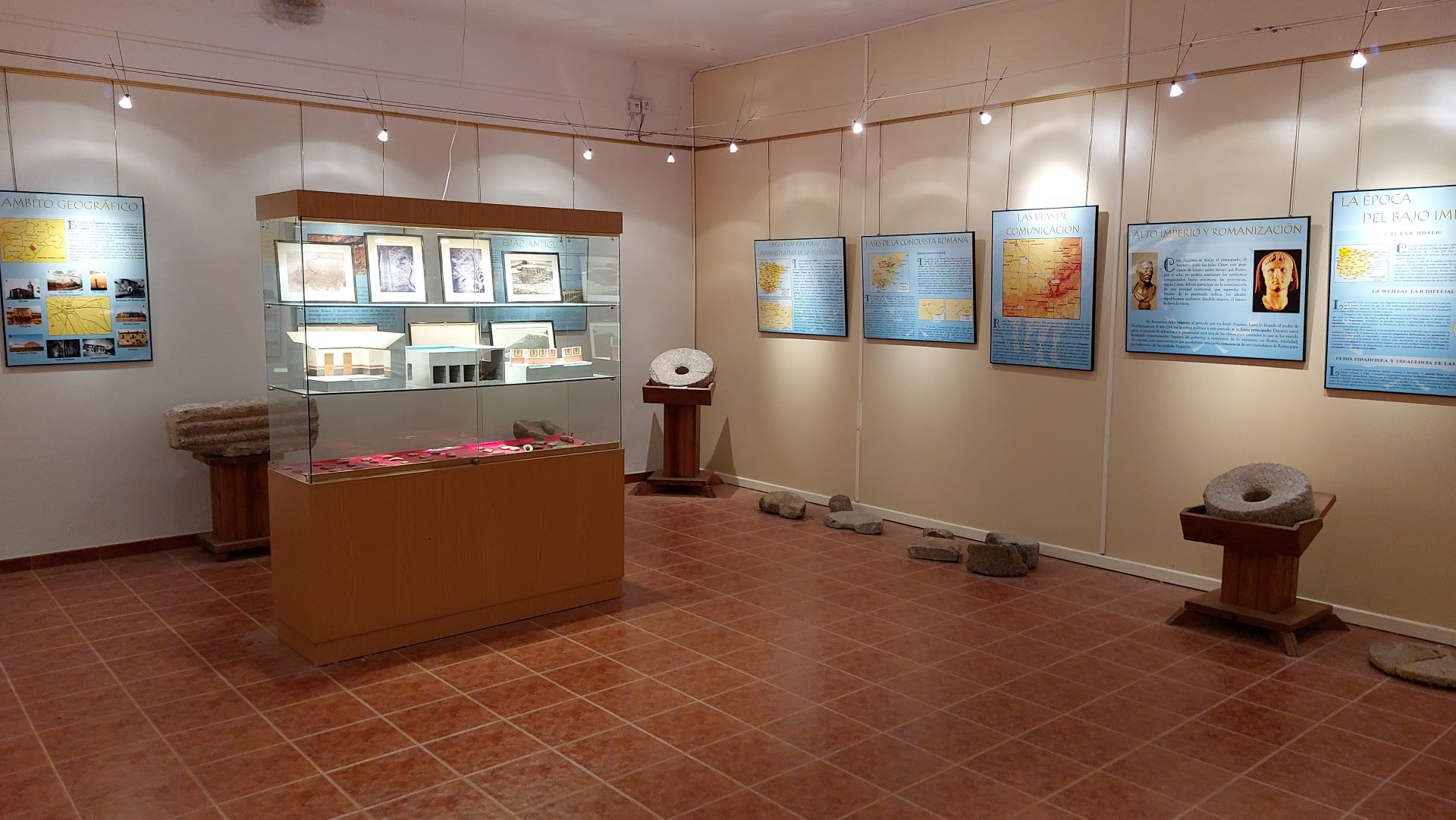 Las joyas de Paradinas (I): la villa romana y su desventurada trayectoria vital 10 Interior del Centro de Interpretación Arqueológica de Paradinas.