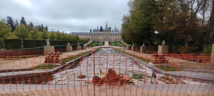 Patrimonio Nacional invierte seis millones de euros en la fuente de ‘La Cascada’ de La Granja 1 Fuente de ‘La Cascada’ / PATRIMONIO NACIONAL