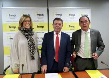 González Gago durante la constitución de la Comisión de Trabajo de Diputaciones y Entidades Locales de la FRMP. / Leticia Pérez