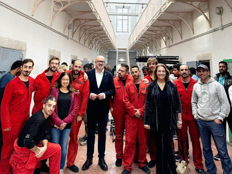 Rodaje de la película 'Good, bad, ugly'. / AYUNTAMIENTO DE SEGOVIA