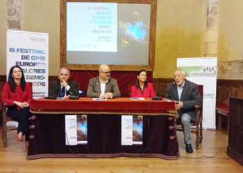 Inauguración de Fescival, en la Academia de Historia y Arte de San Quirce. / EL ADELANTADO