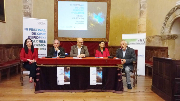 Inauguración de Fescival, en la Academia de Historia y Arte de San Quirce. / EL ADELANTADO