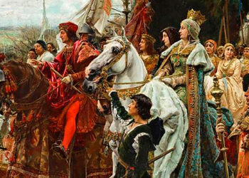 Francisco Pradilla y Ortiz (1848 – 1921) – ‘La Rendición de Granada’ – 1882.