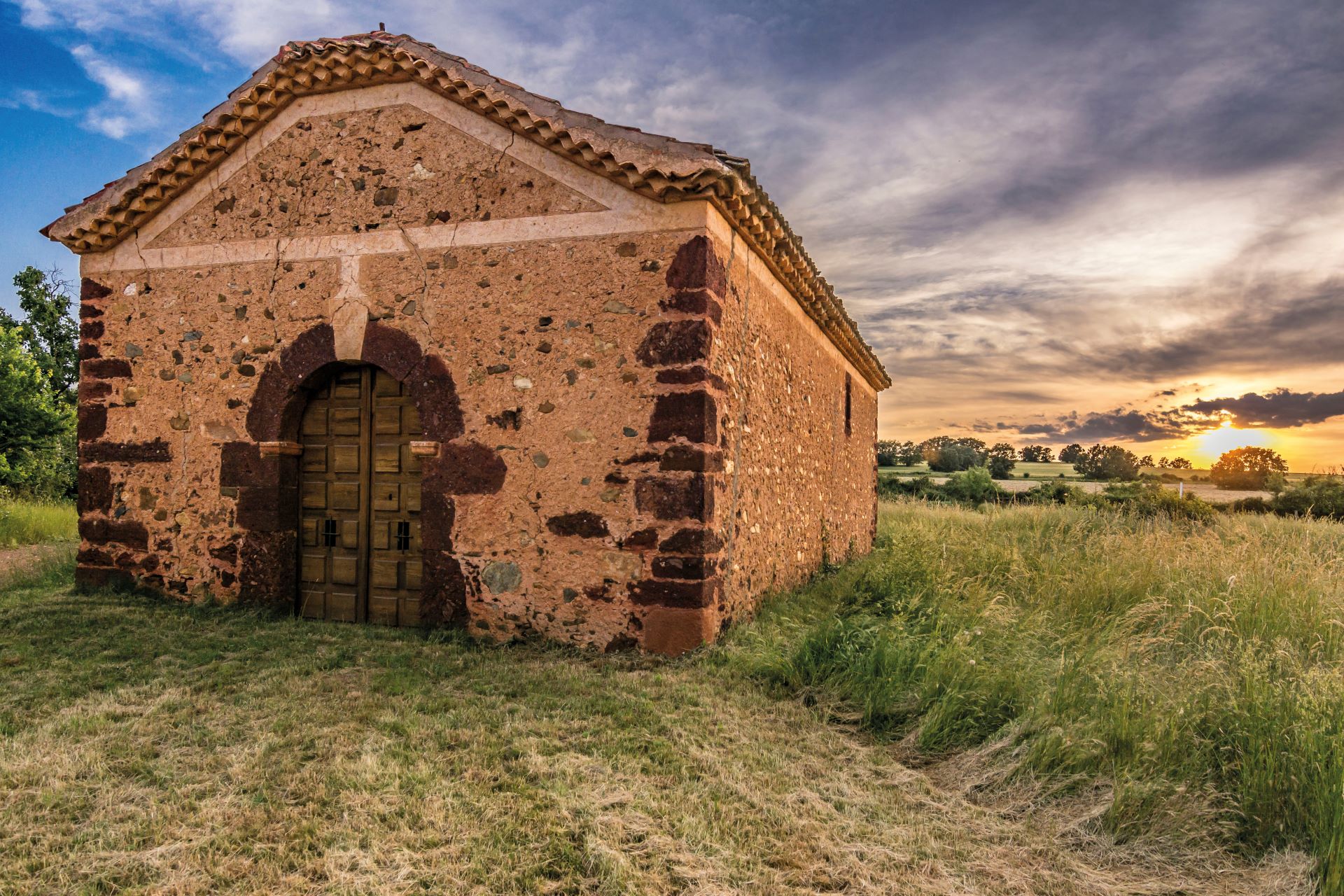 La ermita de San Roque.
