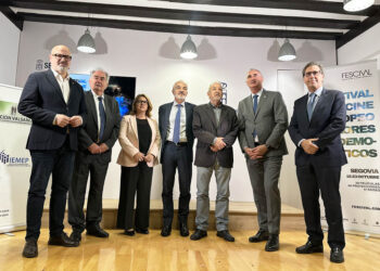 Presentación del Festival de Cine Europeo y Valores Democráticos de Segovia (Fescival). / EL ADELANTADO