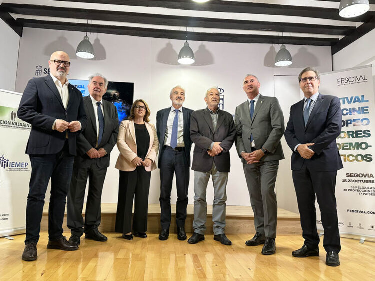 Presentado el Festival de Cine Europeo y Valores Democráticos 1 Presentación del Festival de Cine Europeo y Valores Democráticos de Segovia (Fescival). / EL ADELANTADO