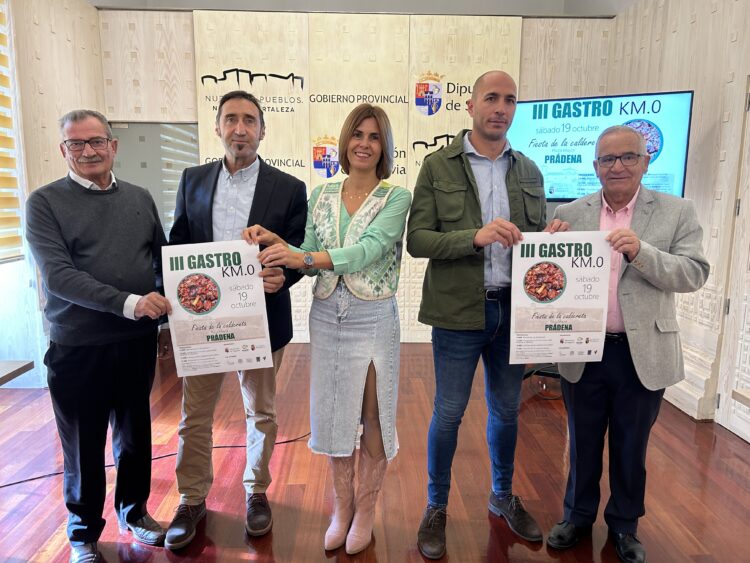 Prádena acogerá el tercer evento 'Gastro-Km0' con la caldereta de cordero como protagonista 1 Presentación Fiesta de la Caldereta / DIPUTACIÓN DE SEGOVIA