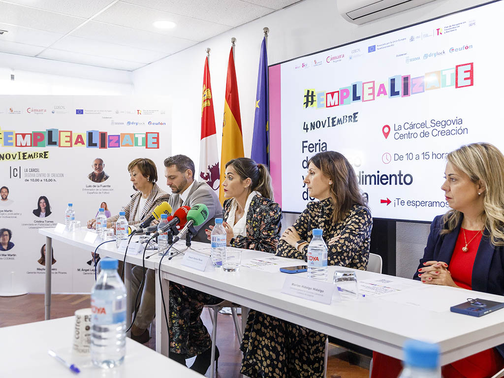 Presentación de la Feria de Empleo y Emprendimiento de Segovia. / NACHO VALVERDE - ICAL