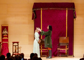 Representación de la boda real