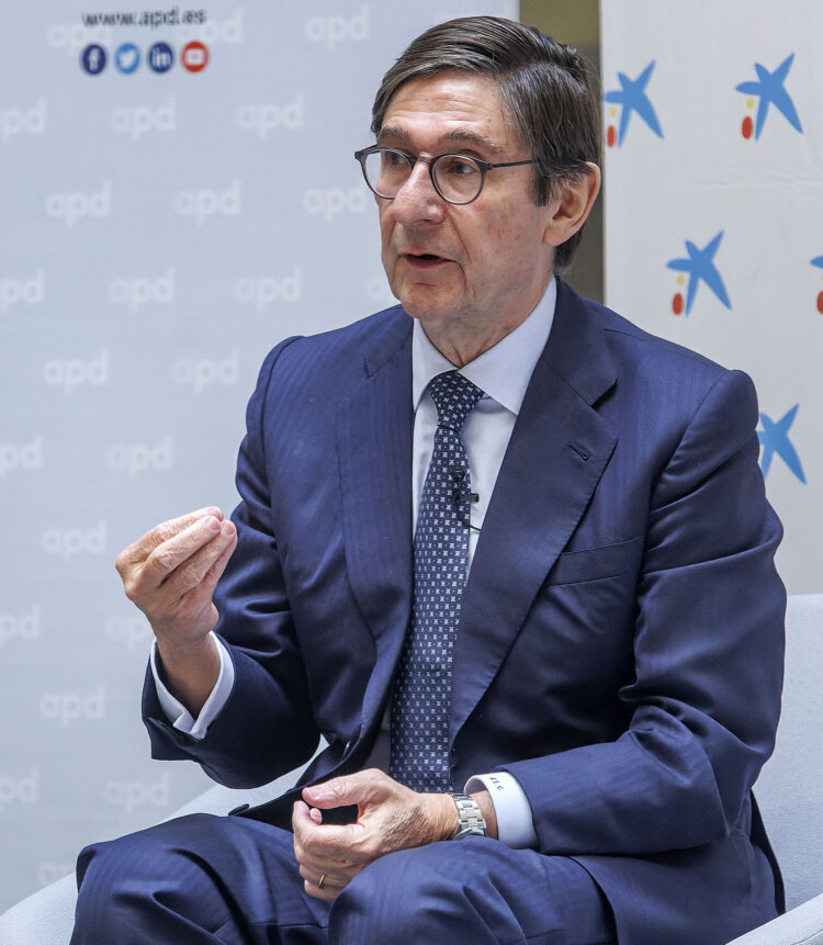 El presidente de Caixabank, José Ignacio Goirigolzarri.