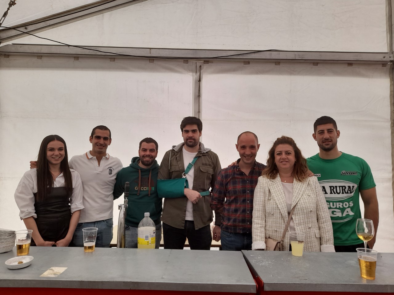 Miembros de la Comisión de Festejos. de Cantimpalos / LOURDES MATARRANZ