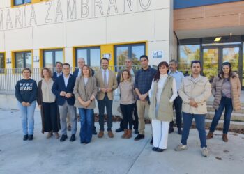 Rocío de Lucas visita el IES María Zambrano / AYUNTAMIENTO DE EL ESPINAR