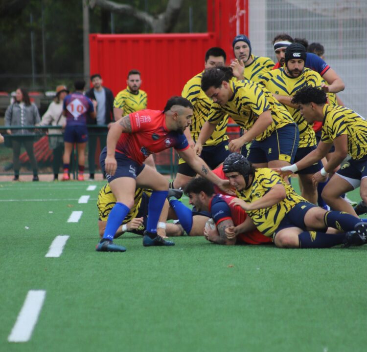 El RAC Lobos se alza con un sólido triunfo 1 rugby