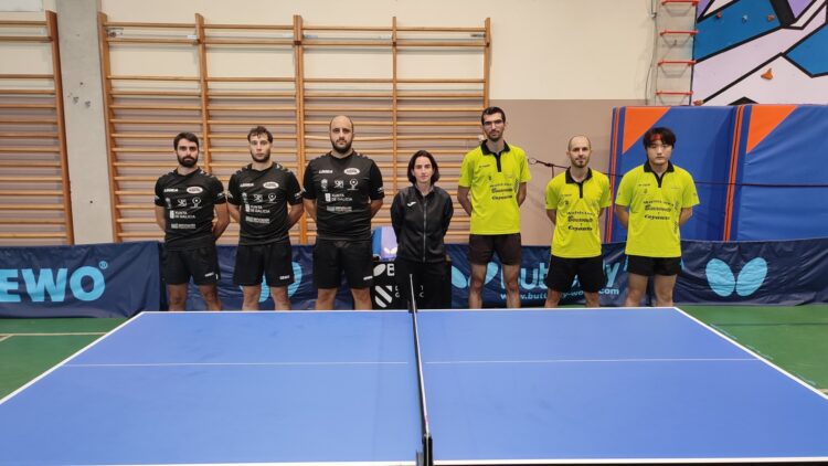 Duro comienzo para el Seghos 1 tenis de mesa