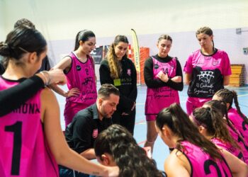 Un tiempo muerto de El Cochinillo Segoviano./ E.A.