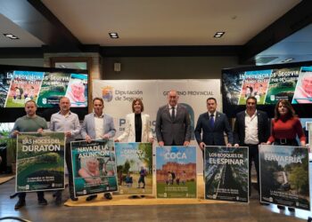Presentación de la nueva campaña de Turismo de la Diputación de Segovia en a finca Mencía de Sotosalbos.