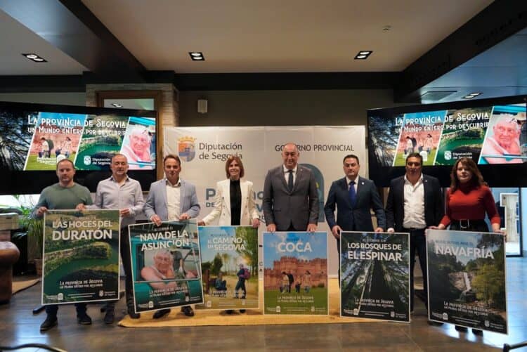 La provincia de Segovia, ‘un mundo entero por descubrir’ en la nueva campaña de Turismo de la Diputación 1 Presentación de la nueva campaña de Turismo de la Diputación de Segovia en a finca Mencía de Sotosalbos.
