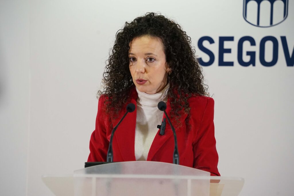 Noemí Otero, portavoz de Ciudadanos en el Ayuntamiento de Segovia.