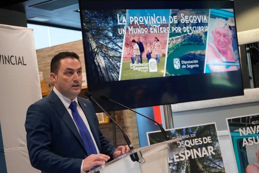 La provincia de Segovia, ‘un mundo entero por descubrir’ en la nueva campaña de Turismo de la Diputación 4 El diputado de Turismo, Javier Figueredo.