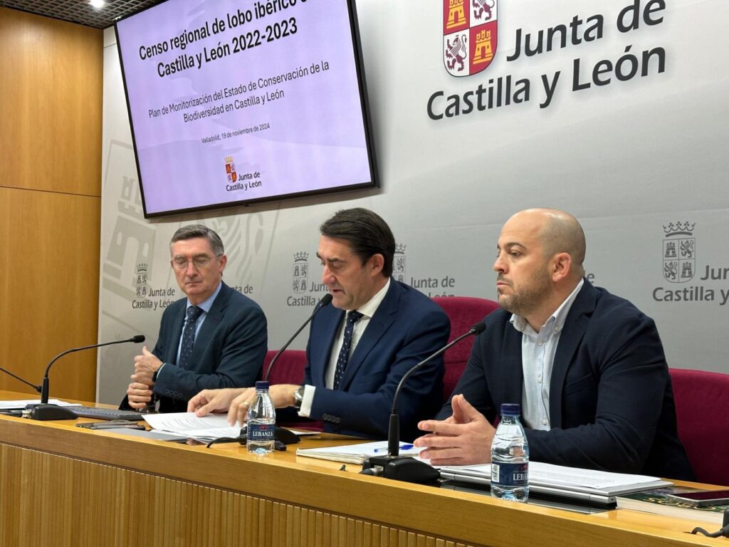 Presentación del censo del lobo de la Junta de Castilla y León.