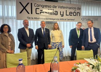 Nicanor Sen presidió el acto de clausura del XI Congreso de Veterinarios de Castilla y León.