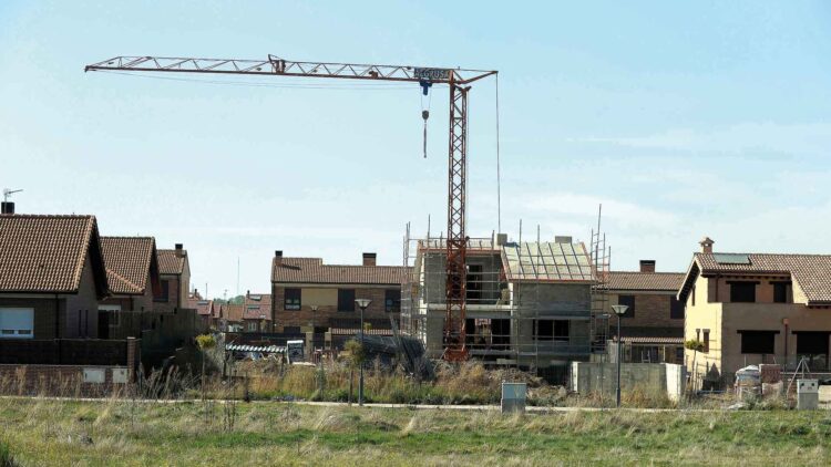Construcción de viviendas unifamiliares en Segovia.
