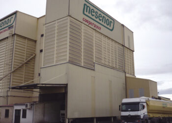 Planta que la Cooperativa Mesenor tiene en la localidad de Carbonero El Mayor./ E.A.