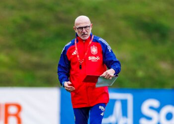 El seleccionador nacional de fútbol Luis de la Fuente.