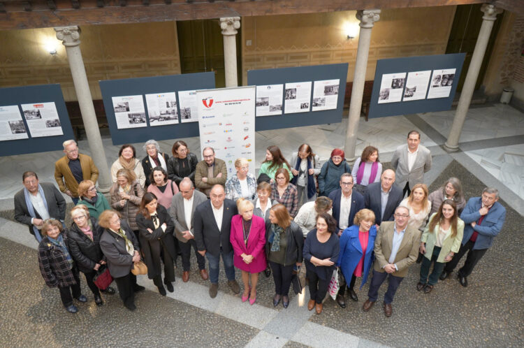 Representantes de la Plataforma del Voluntariado de Segovia y de la Diputación Provincial.