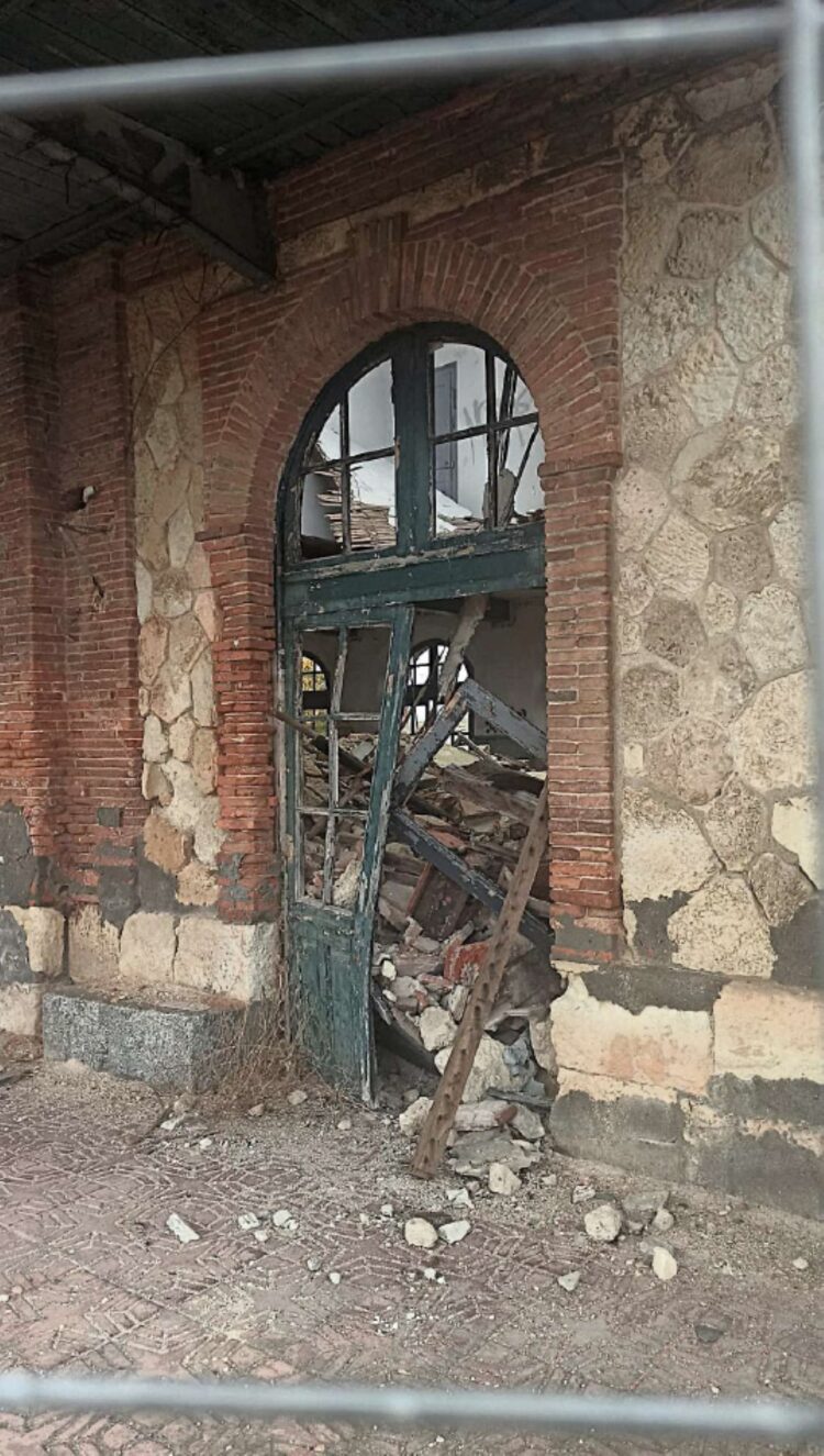 La estación ferroviaria de Ortigosa de Pestaño entra en la Lista Roja de Patrimonio de Hispania Nostra 1 Estado actual del edificio de Ortigosa de Pestaño.