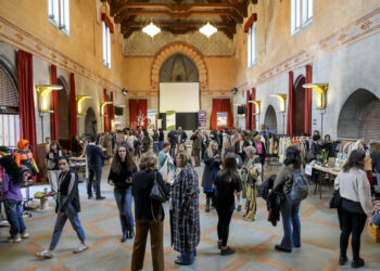 Aspecto de La Farm Studio durante el evento SOS-Tejible.