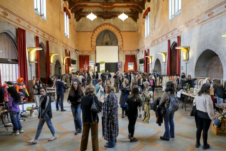 Aspecto de La Farm Studio durante el evento SOS-Tejible.