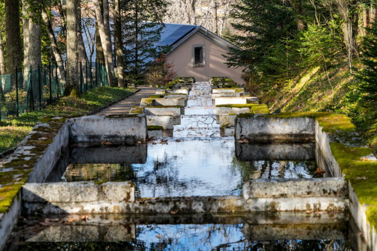 El Centro de Investigación de ITACyL, anfitrión en el Día de la Acuicultura 1 Las jornadas terminaron con la visita a la piscifactoría de La Granja de San Ildefonso, una de las más antiguas de España.