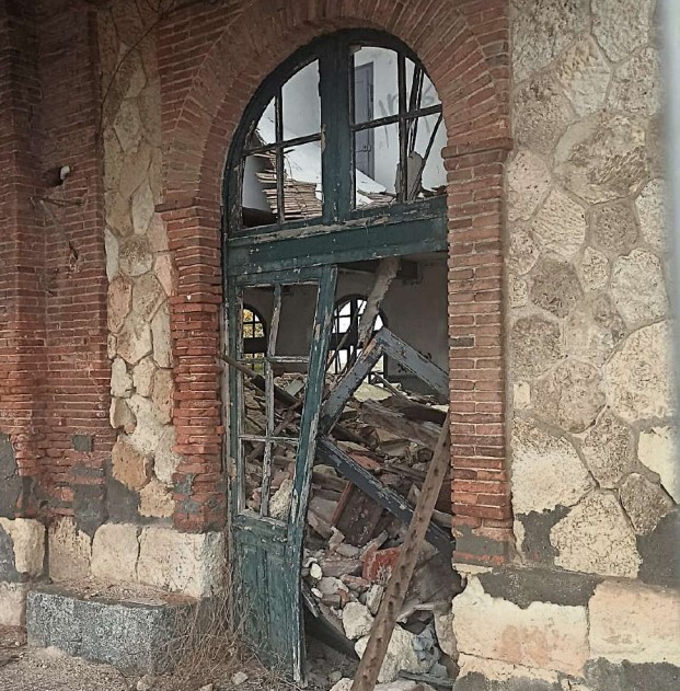 Estado actual de la estación de tren de Ortigosa del Pestaño / E.A.