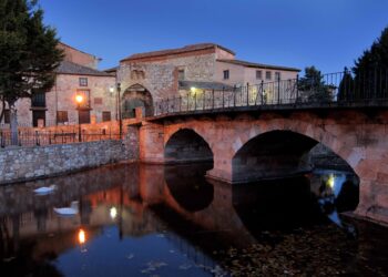Vista de la localidad de Ayllón / E.A.