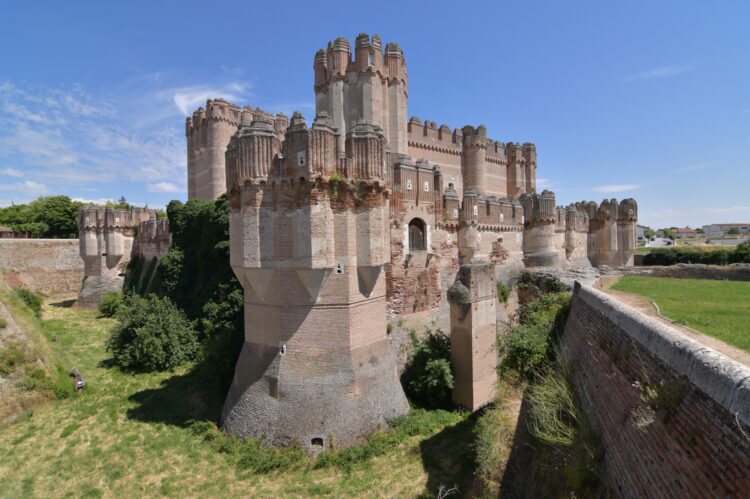 Castillo de Coca, fortificación construida en el siglo XV / E.A.