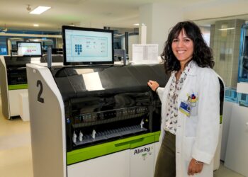 La doctora María del Rosario Caro Narros, jefa de Servicio de Análisis Clínicos.