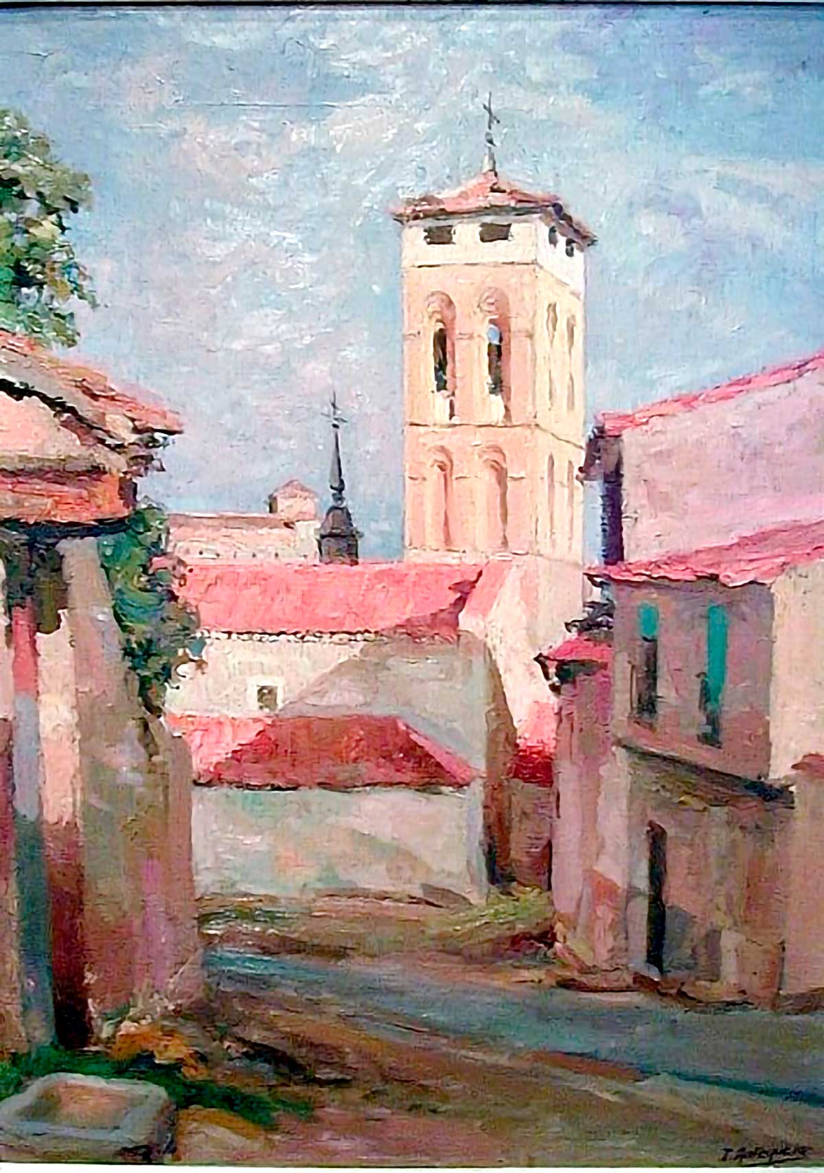 El Cerrillo y la iglesia de los santos Justo y Pastor (IV) 5 Lámina de Isidro Antequera.