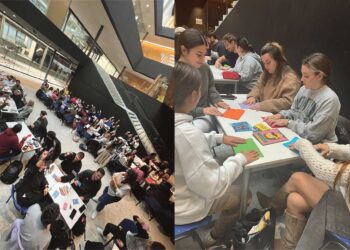 Algunos momentos del Fanzinetón en el Campus María Zambrano. / Eva Álvarez