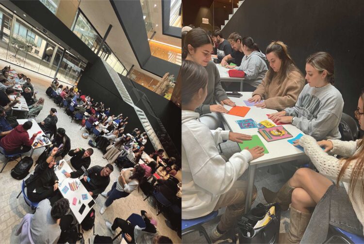 Algunos momentos del Fanzinetón en el Campus María Zambrano. / Eva Álvarez