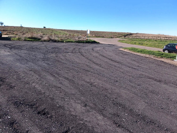 El plan de asfaltado acoge el acondicimiento de varios aparcamientos: Las Lastras, Velódromo y CIDE 1 Aparcamiento de Las Lastras. / EL ADELANTADO