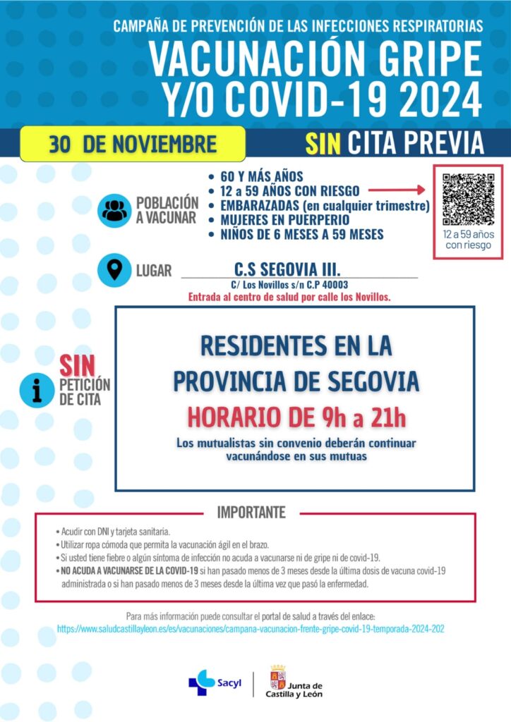 CARTEL 30 NOV VACUNACION SIN CITA SG III
