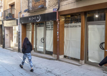 Comercio cerrado, en una imagen de archivo. / KAMARERO