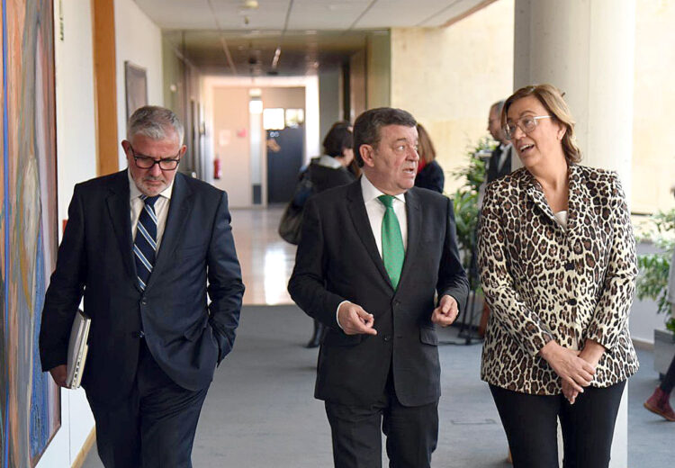 El Consejero de la Presidencia informa sobre las ayudas a Diputaciones y Consejo Comarcal del Bierzo. / JCYL