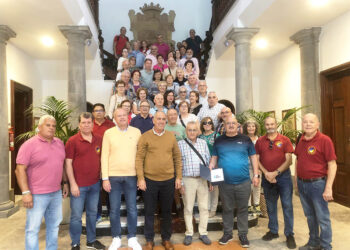 Enyesque ofrecido por el Ayuntamiento de Santa Lucía de Tirajana. / ASOCIACIÓN DE ANADARIEGOS SEGOVIANOS